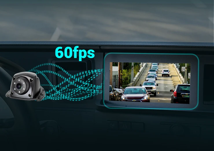 低延时，最大支持60fps输出