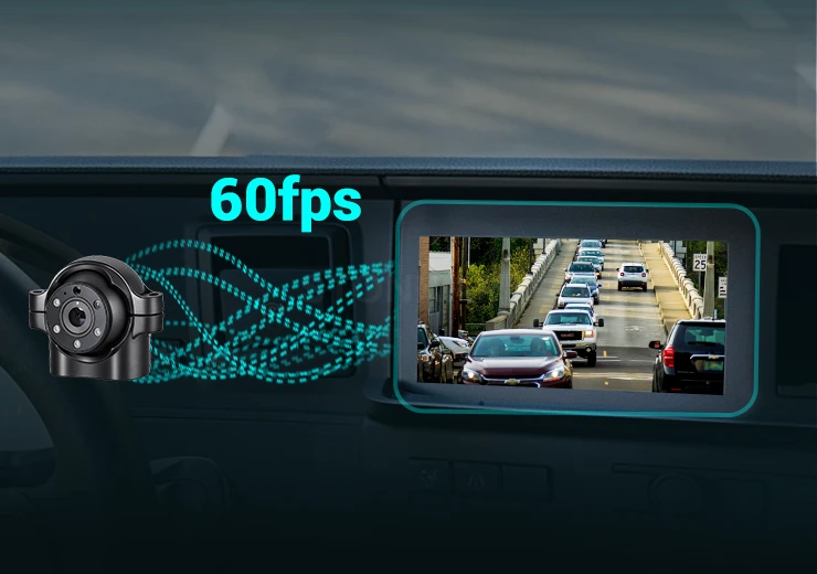 低延时，最大支持60fps输出