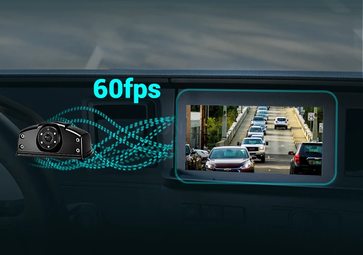 低延时，最大支持60fps输出