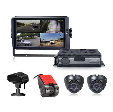 防水四路AI车载硬盘录像一体机（DMS、ADAS、BSD、APC、360）