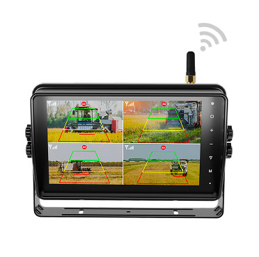 10.1寸智能行人&车辆检测预警无线车载录像监控显示器