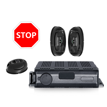 AI 智能校车安全监控停车臂摄像头系统