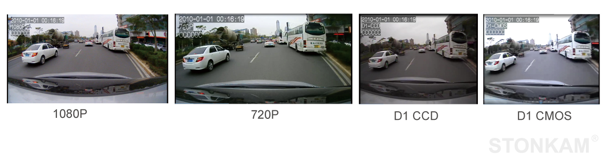 防水4路SD卡车载高清录像机