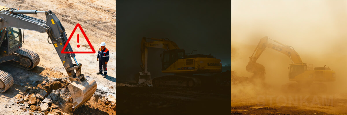 工程车盲区预警