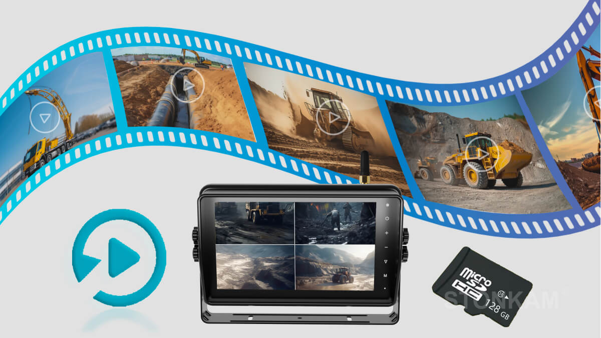 无线车载显示器